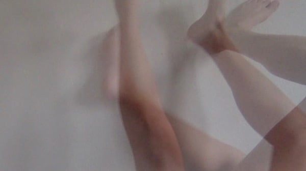 Legs of a person dancing